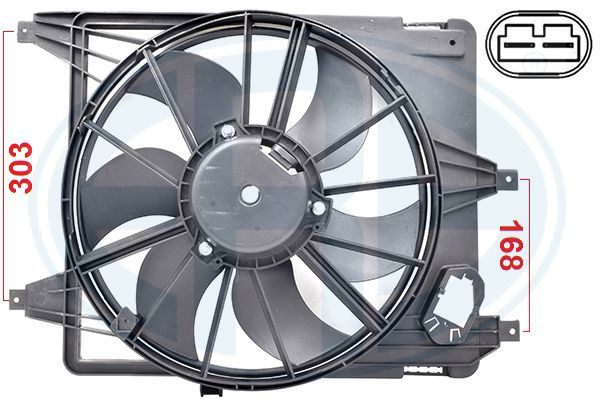 WILMINK GROUP ventilátor, motorhűtés WG2101515