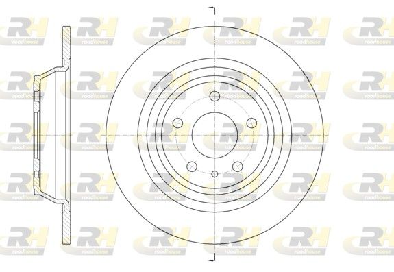 Гальмівний диск, Roadhouse 61606.00