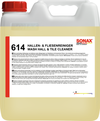 Solutie de curatat industrial SONAX Wash Hall+Tile Cleaner 06146000