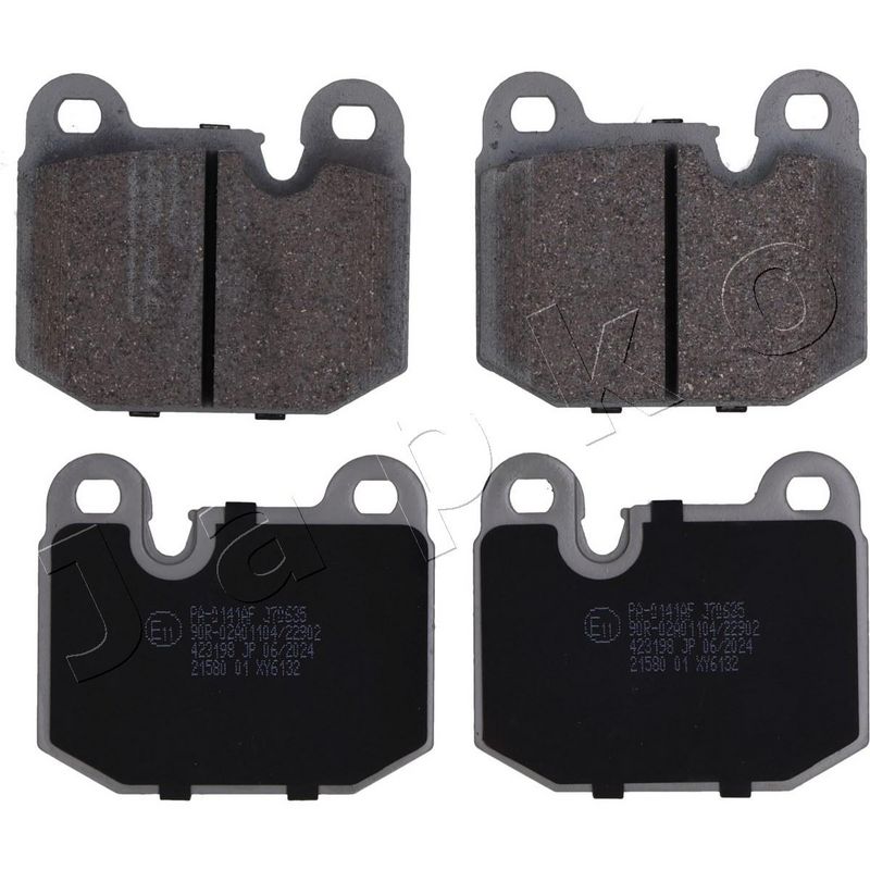 JAPKO 500141 - Brake Pad Set, Disc Brake