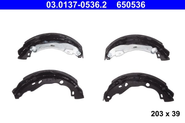 Комплект гальмівних колодок, Ate 03.0137-0536.2