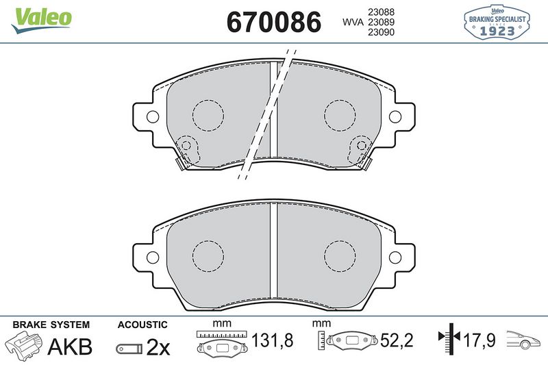 ON FREN BALATASI TOYOTA COROLLA 1.3/1.4/1.6/1.9D/2.0D 97>02 ####