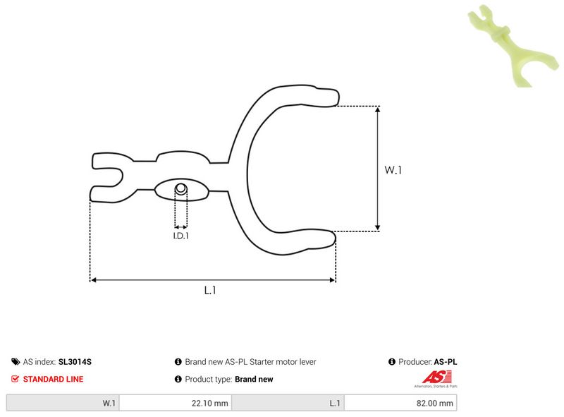 Starterihoob, Karburaator, AS-PL SL3014S