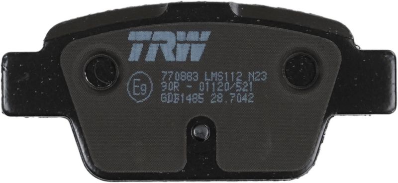 TRW GDB1485 Brake Pad Set, disc brake