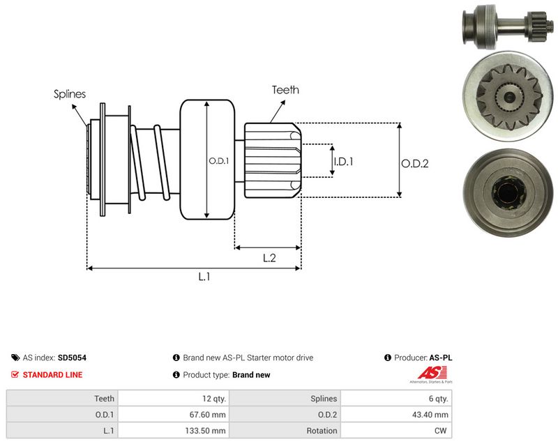 Vabajooks, starter, AS-PL SD5054