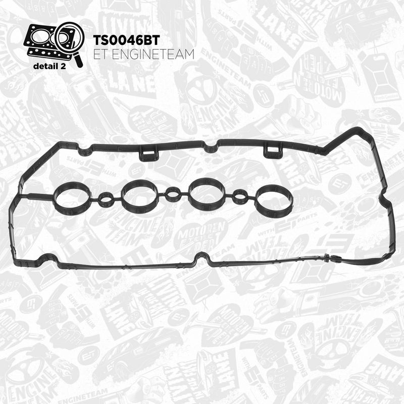 ET ENGINETEAM TS0046BT Gasket Kit, cylinder head