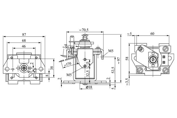BOSCH 0333007002 Relay, main current