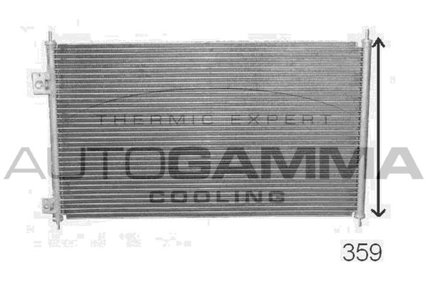 AUTOGAMMA kondenzátor, klíma 104901