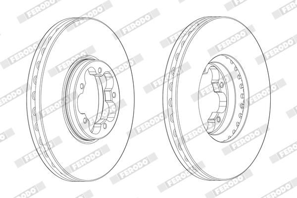 DISC FRANA FERODO DDF24701 1