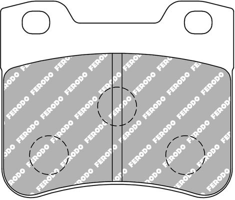 BREMSBELAGSATZ SCHEIBENBREMSE FERODO RACING FCP535H