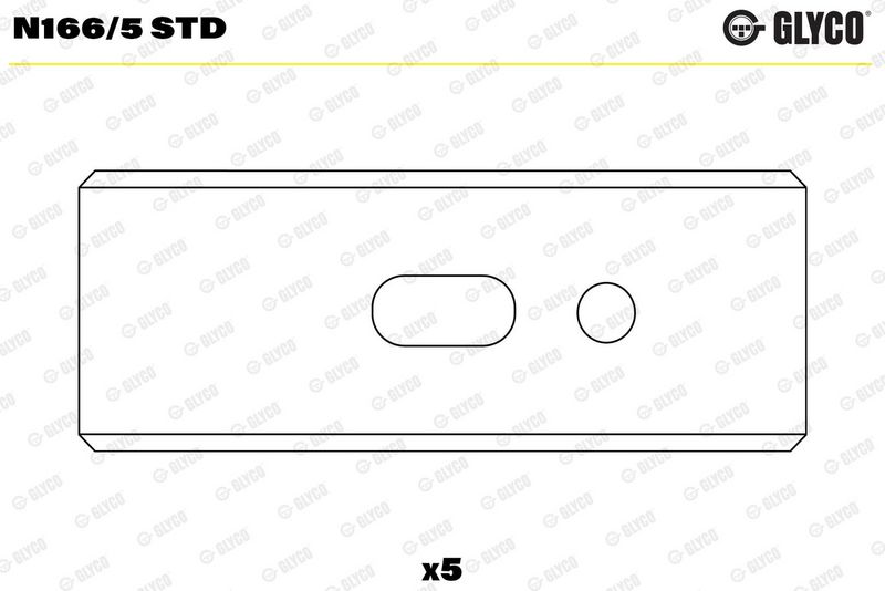 Support+d'arbre+à+came GLYCO N166/5 STD