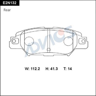 колодки тормозные задние MAZDA TAY02648Z