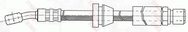 TRW fékcső PHD415