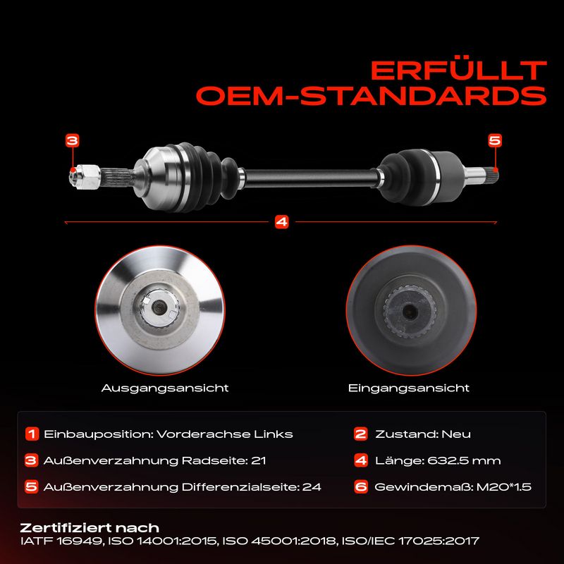 Frankberg 5481FB0010371 Drive Shaft