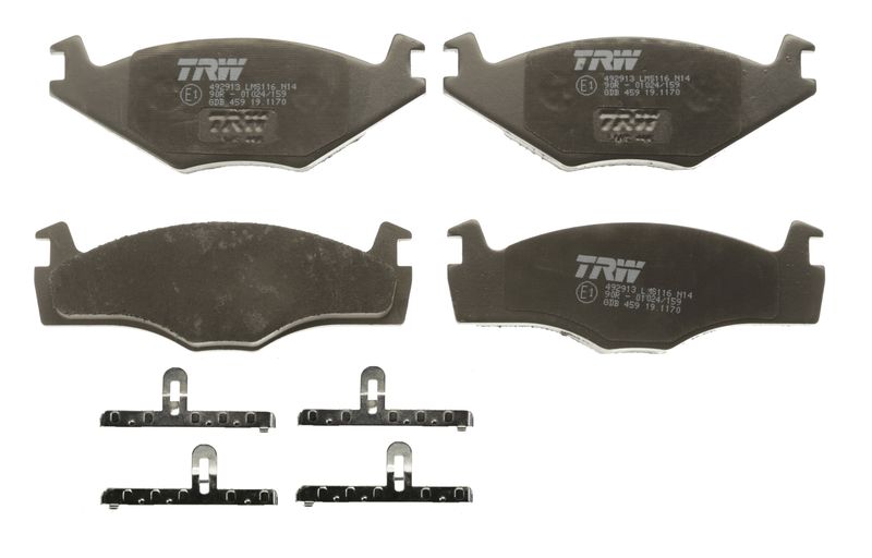 TRW GDB459 Brake Pad Set, disc brake