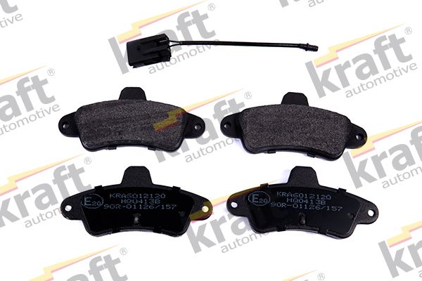 KRAFT Automotive 6012120 Stabdžių trinkelių rinkinys, diskinis stabdys