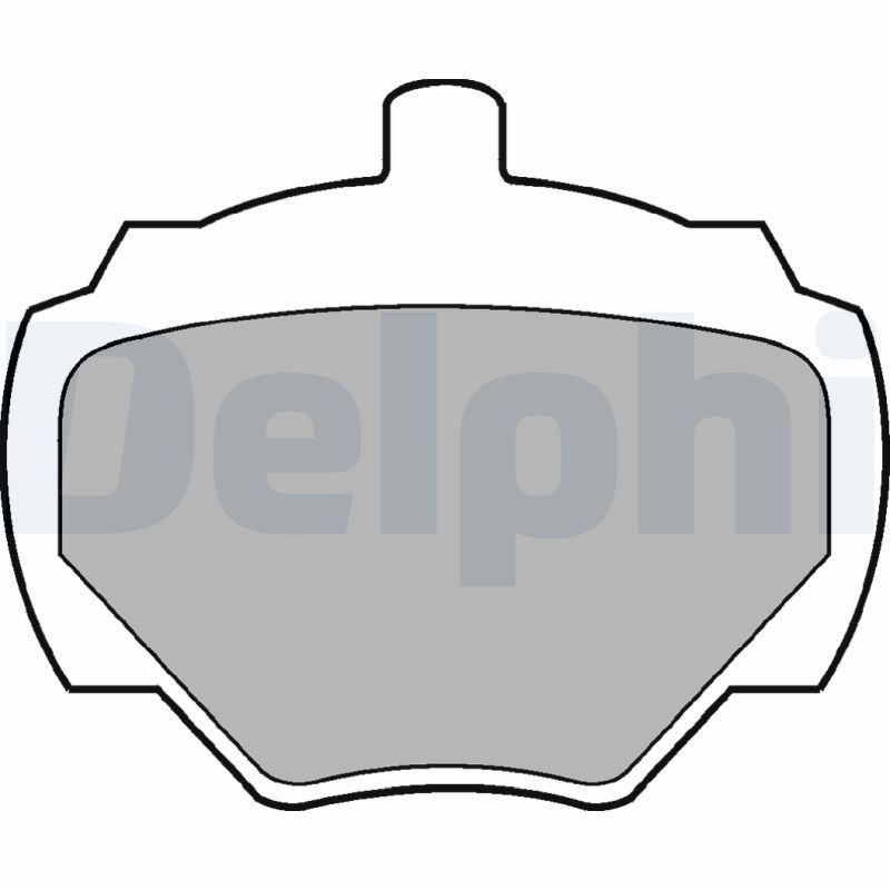 Delphi LP211 Brake Pad Set, disc brake