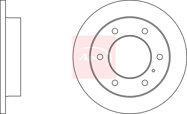 APEC Brake Disc DSK3440
