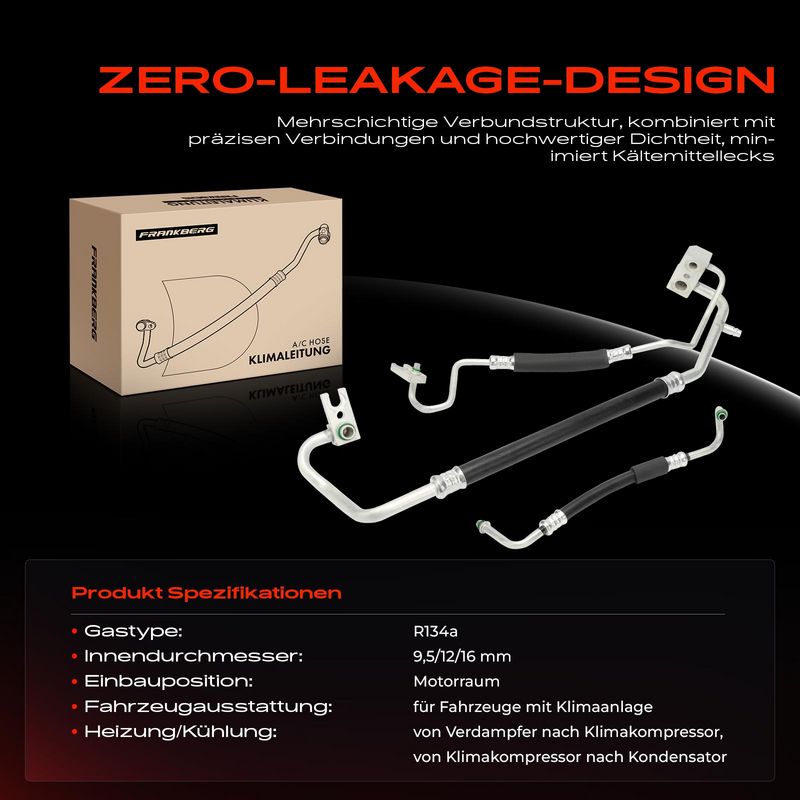 Frankberg 5481FB0031971 High/Low-pressure Line, air conditioning