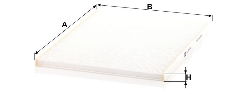Filter, salongiõhk, MANN-FILTER CU 28 004