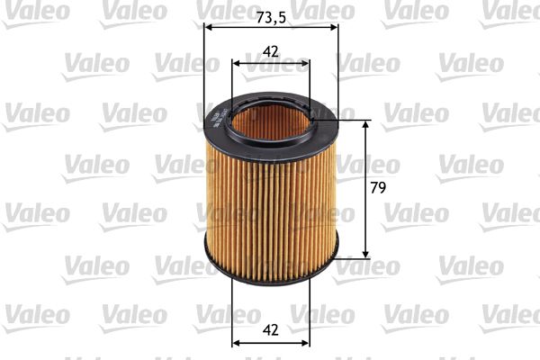 Оливний фільтр, фільтрувальний елемент, Valeo 586566