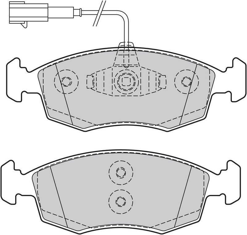 VALEO 601298 Brake Pad Set, disc brake