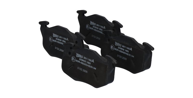 Sada brzdových destiček, kotoučová brzda 301155A