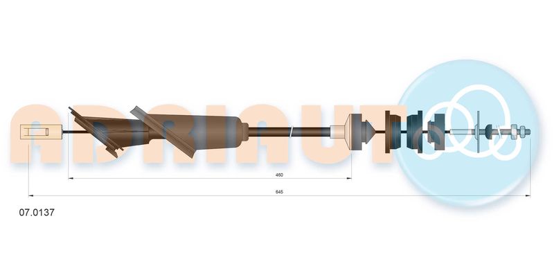 Seilzug, Kupplungsbetätigung