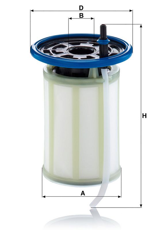 Kütusefilter, MANN-FILTER PU 7018