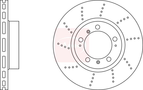 APEC Brake Disc DSK3060