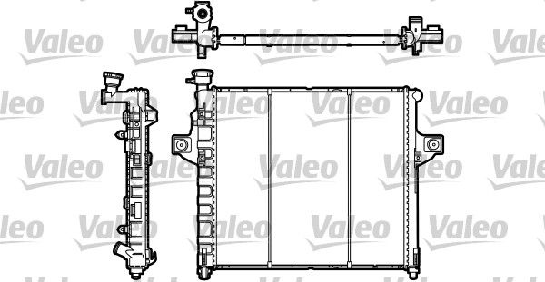 Радіатор основний під акпп 4.7MPI 16V JEEP Grand Cherokee 98-04 52079425AB