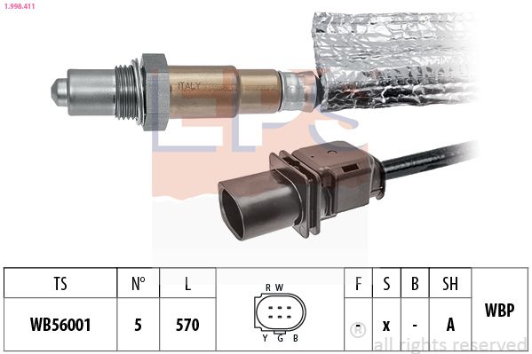 EPS Volkswagen Лямбда-зонд 2,0TFSI, AUDI