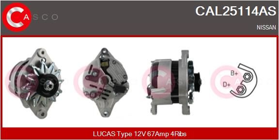 generátor CAL25114AS