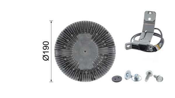 MAHLE CFC 134 000P Clutch, radiator fan