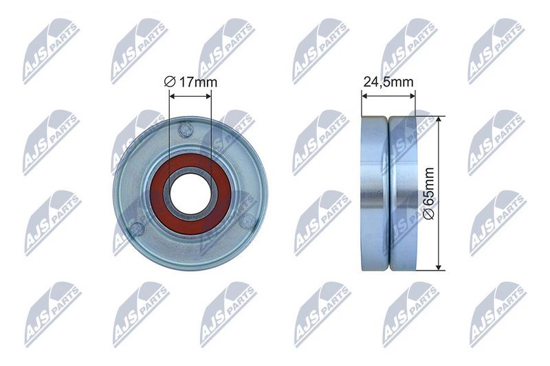 Натяжний ролик, поліклиновий ремінь, Nty RNKAU058