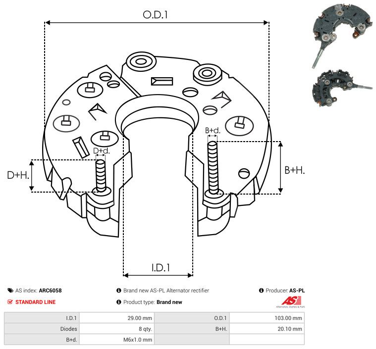 Seadistaja, generaator, AS-PL ARC6058
