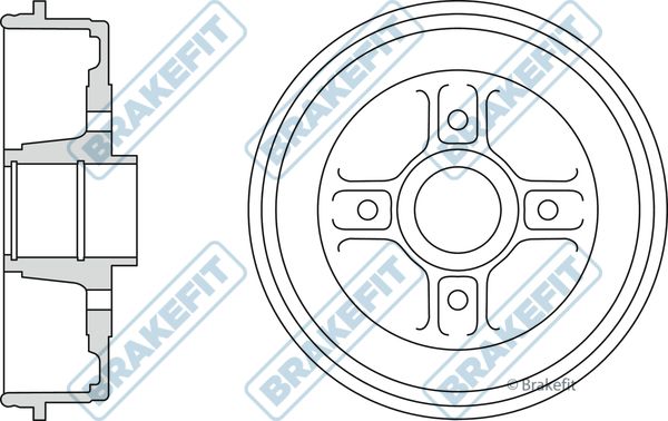 APEC Brake Drum BDR9031