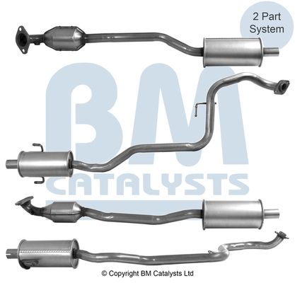 BM Catalysts Catalytic Converter BM92866H