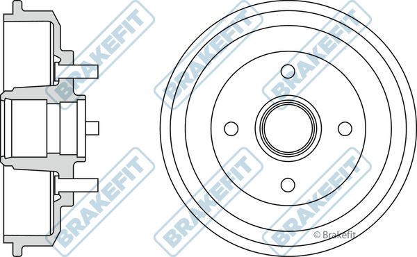 APEC Brake Drum BDR9008