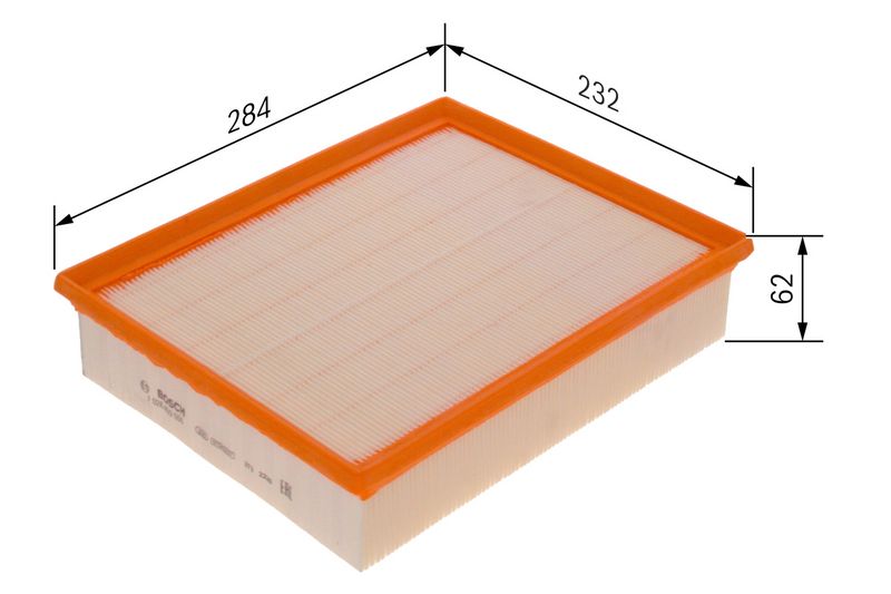 Õhufilter, BOSCH F 026 400 555