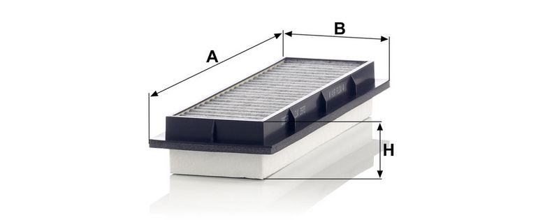 MANN-FILTER CUK3970 Filter, cabin air