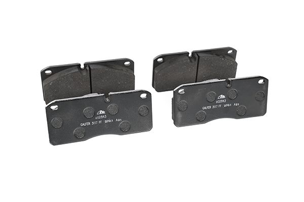 Piduriklotsi komplekt, ketaspidur, ATE 13.0460-2843.2