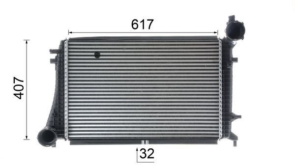 MAHLE CI 166 000P Charge Air Cooler