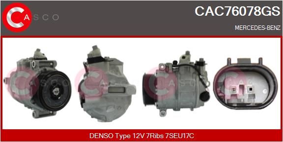 Kompresor, klimatizace CAC76078GS
