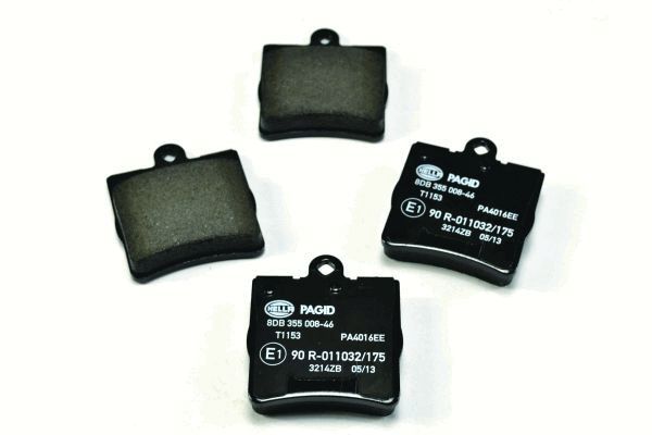 HELLA 8DB 355 008-461 Brake Pad Set, disc brake