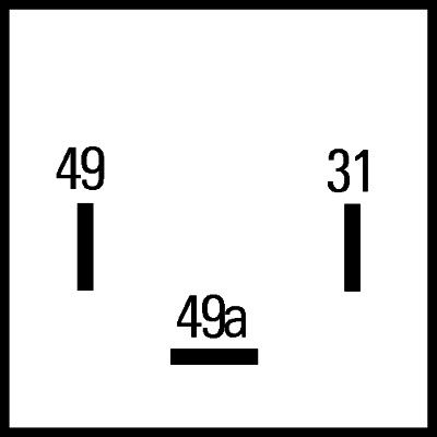 Přerušovač blinkru 4JZ 177 846-007