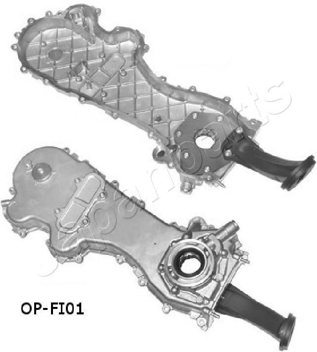 JAPANPARTS FIAT масляний насос Doblo, OPEL, 1,3D 03-