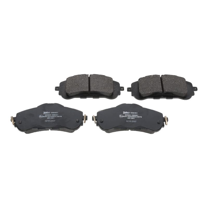 VALEO 302451 Brake Pad Set, disc brake