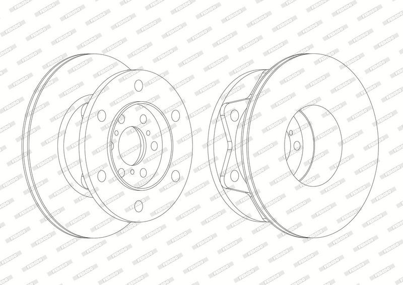 Brzdový kotouč FCR274A