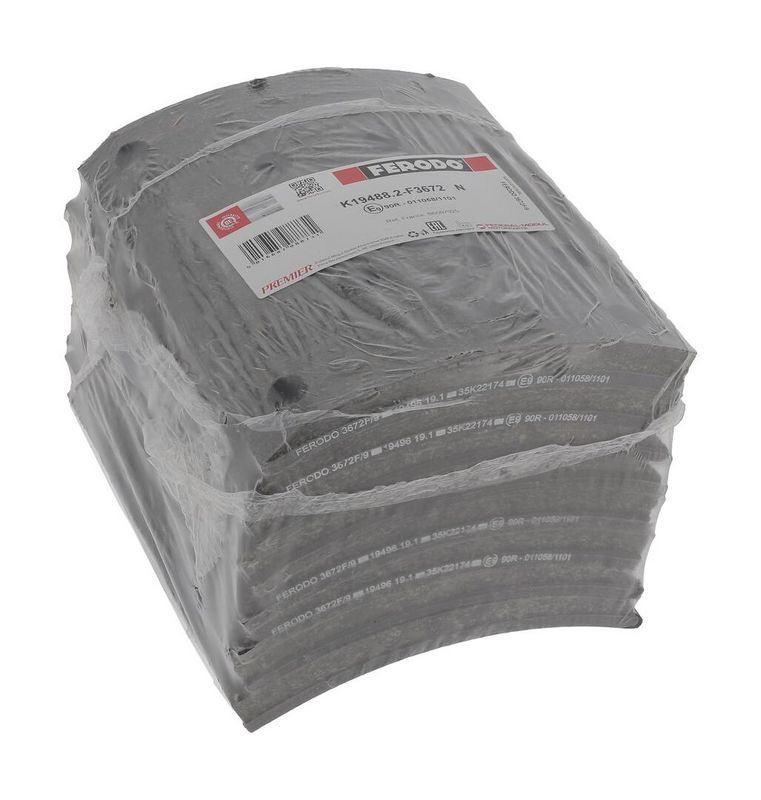 Sada brzdového obloženi, bubnová brzda K19488.2-F3672